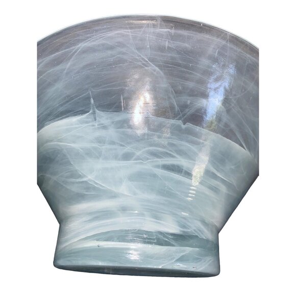 Onda Artisan Glass Bowls 11" Angular & 9" Round - Picture 8 of 15